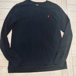 Polo by Ralph Lauren Navy YL Long Sleeve Tee